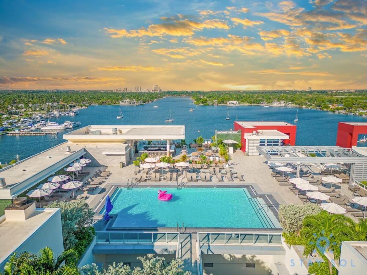 Perfect Relax - Rooftop Pool - Gym - Hot Tub Голлівуд Екстер'єр фото